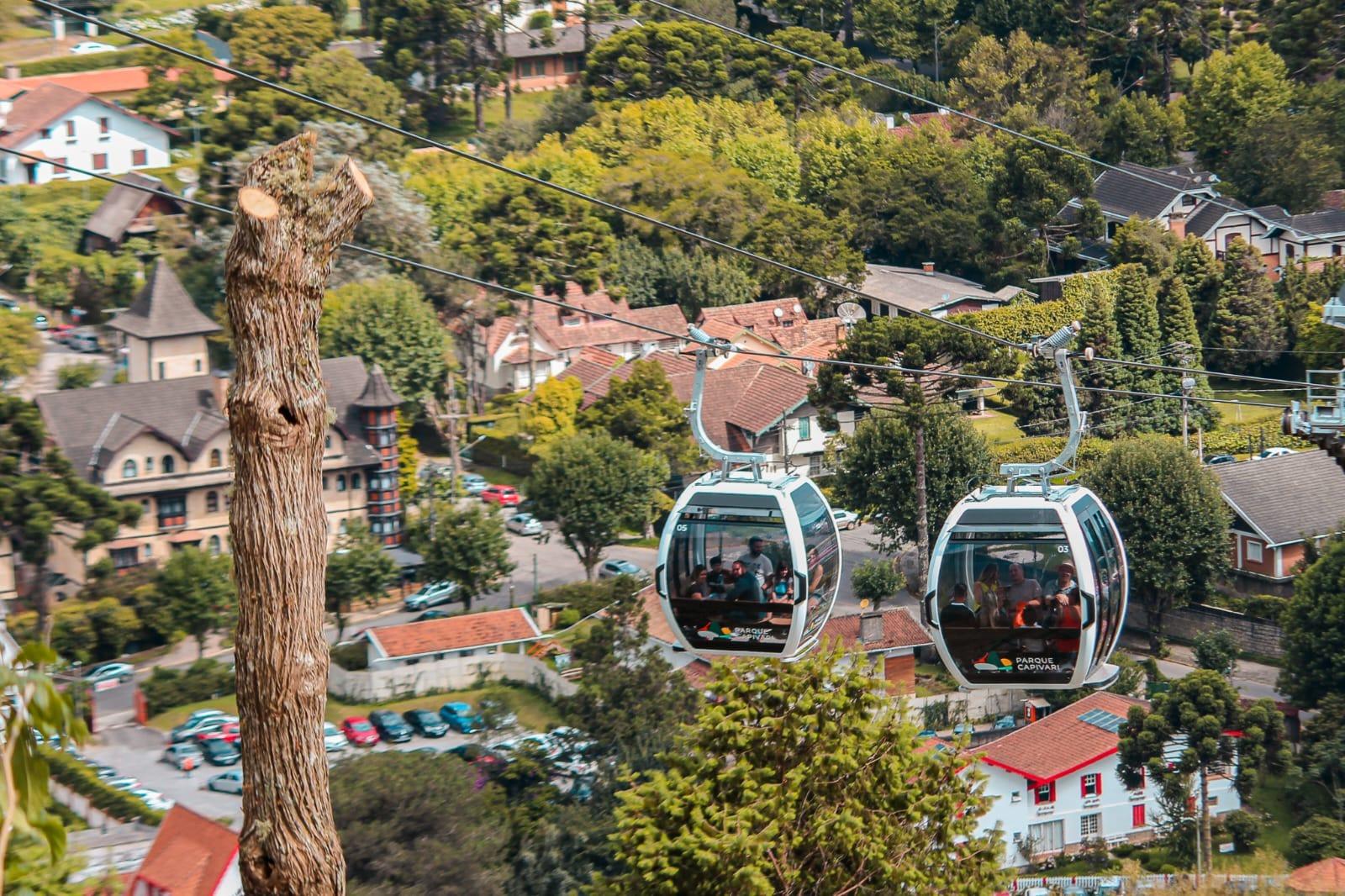 3 Razões para visitar ainda em Março, Capivari, Teleferico, Morro do Elefante